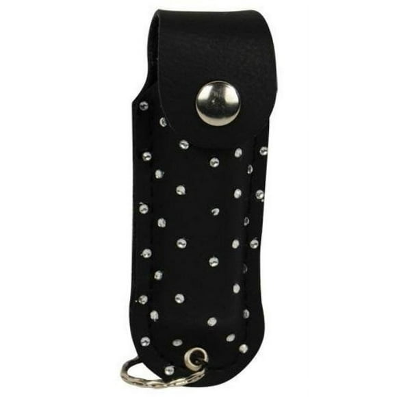 Safety Technology WF-R-BLK Wildfire 1/2 ounce with Rhinestone Leatherette Holster Black