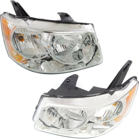 Headlights Headlamps Left & Right Pair Set For 2006-09 Torrent Sport Utility