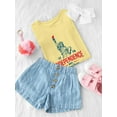 thumbnail image 3 of Happy 4Th July Statue. T-Shirt Toddler -Image by Shutterstock,  2 Toddler, 3 of 4