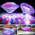 thumbnail image 1 of Luces flotantes para piscinas con materiales de calidad, diseño impermeable integrado, luces multiusos para piscinas, jacuzzis y decoración de jardines (2 piezas), 1 of 5