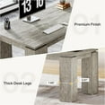 thumbnail image 5 of Tribesigns 86-Inch Wood Two-Person Desk, Modern Double Computer Desk, Extra Long Workstation Table for Home Office, 5 of 5