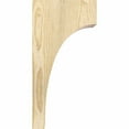 thumbnail image 3 of Ekena Millwork 6"W x 8"D x 16"H Huntington Rough Sawn Corbel, Douglas Fir, 3 of 9