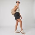 thumbnail image 5 of Cushionaire Blade Women’s Slip On Sneaker Mule – Faux Leather & Suede Backless Sneaker with Memory Foam & Cozy Lining, 5 of 29