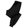 thumbnail image 6 of Stamzod Womens Joggers with Pockets Elastic Waist Athletic Sweatpants Casual Jogging Workout Yoga Pants Black D XL, 6 of 9