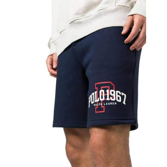 Polo Ralph Lauren Men's Navy 8-inch Polo Sport Fleece Shorts, 4XB