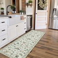 thumbnail image 4 of Moynesa 2'x6' Insect Hallway Runner Rug Washable Kitchen Runner Soft Bug Accent Carpet Runner for ‎Laundry ‎Bathroom Bedroom Entryway Stain Resistant Non Slip, Beige, 4 of 11