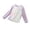 Purple, variant on Girls Long Sleeve Tie Dye Ice Silk Sun Shirts for Children Lightweight Casual Tees for Daily Play Parties Beach Outdoors