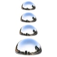 thumbnail image 1 of 4 Pcs Boules d'Hémisphère en Acier Inoxydable Miroirs de Jardin, 1 of 6