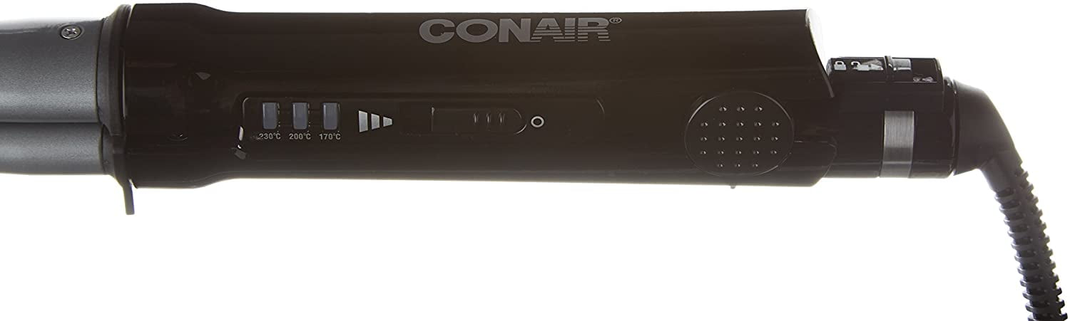 Conair Titanium Tourmaline Split Barrel Conical Multi Functional 並行輸入品 Conair Titanium Tourmaline Split Barrel Conical All In One Iron