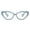 Pastel Blue, variant on 2SeeLife Oversized TR-90 Cat Eye Reading Glasses for Women – Medium-Wide Fit, Sturdy Frame, Premium Geometric Readers, Brown Tortoise, +1.00