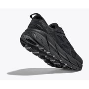 Hoka One One Clifton L Suede 1122571-BBLC Men's US 5 Black Running Shoes TF2011