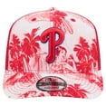 thumbnail image 2 of Men's New Era Red Philadelphia Phillies Hula Trucker 9SEVENTY Adjustable Hat, 2 of 5
