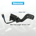 thumbnail image 6 of Unique Bargains Multifunction Switch Turn Signal Switch for Opel for Astra 1998-2009 Car Turn Signal Lever Switch, 6 of 6