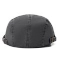 thumbnail image 5 of Byfri Men's Cotton Flat Cap Grey Adjustable Newsboy Hat Breathable Beret-Style for Golf Driving Travel, 5 of 7