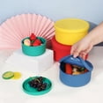 thumbnail image 3 of Tableware Silicone Food Storage Container Set with Lids for Meal Prep Leak-Proof Reusable Versatile Use in Kitchen Travel Camping, 3 of 4