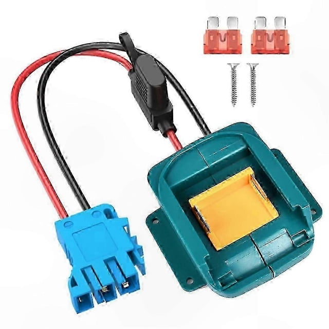 18V to 12V Battery Adapter with Fuse and Wire Harness for Kids Ride-On Toys