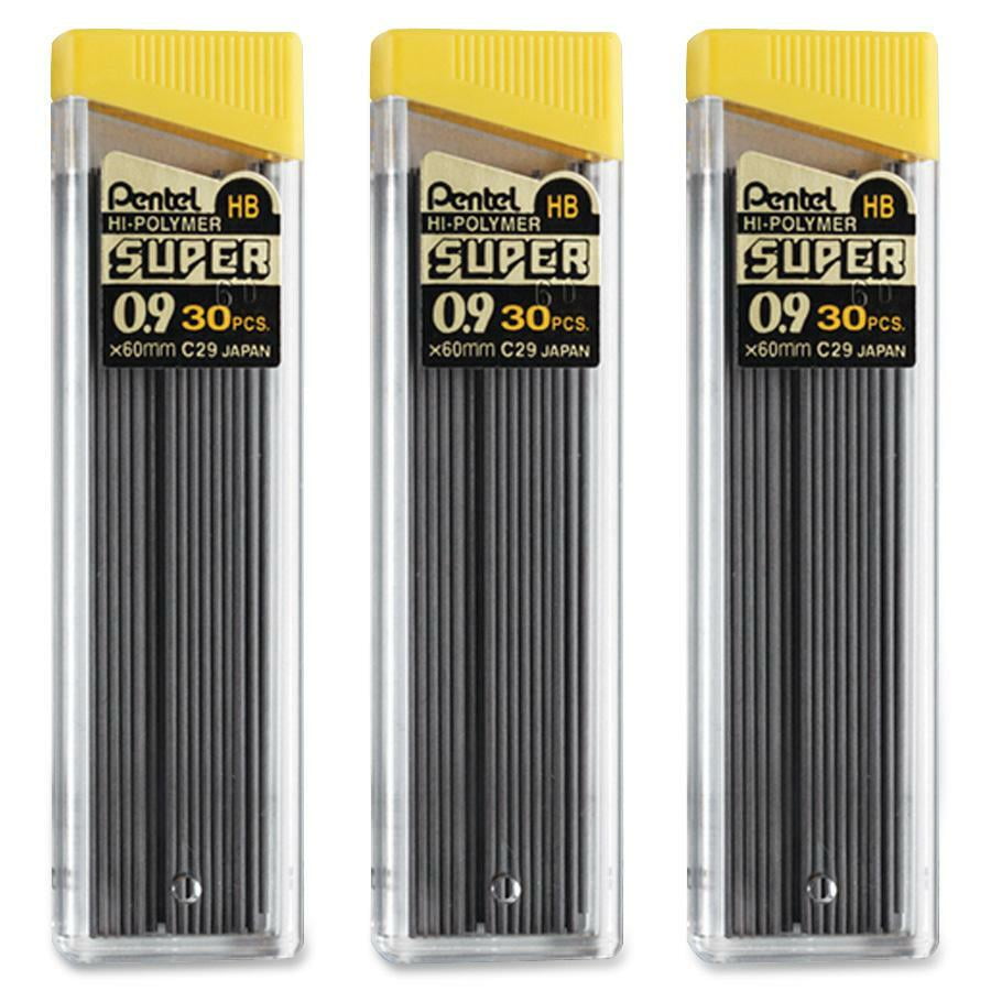 Super Hi-Polymer 0.9mm Lead Refill