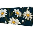 thumbnail image 1 of Daisy Mouse Pad - Cloth with Rubberized Base, Cute and Functional, Perfect for Office and Home Use, Non-Slip Design, 1 of 6