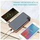 thumbnail image 3 of Batería externa ultraportátil con 4 paneles para acampar, teléfonos y tabletas Banco de energía solar impermeable de 25000 mAh, 3 of 5