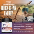 thumbnail image 3 of Zhou MCT Powder With Prebiotic Acacia Fiber | Zero Net Carbs | Keto Friendly Fat & Fiber Source | Easy To Digest | 45 Servings, 14.5 oz, 3 of 6