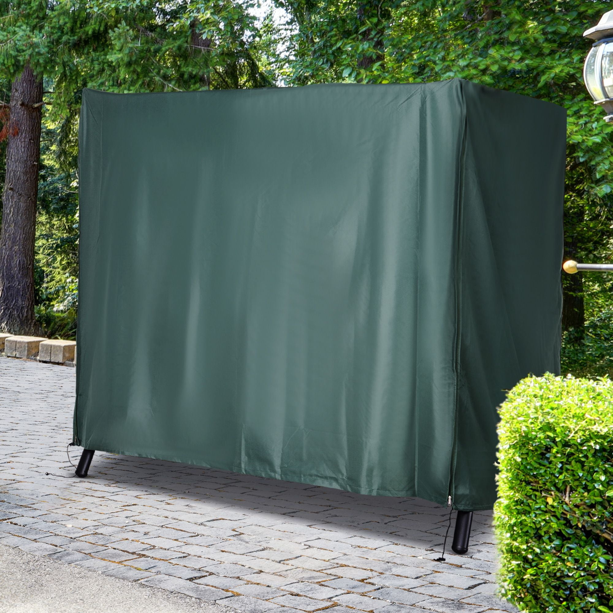 Dranite Large Outdoor Swing Chair Cover, Waterproof & UV Protection, Heavy Duty Patio Furniture Protector Against Wind and Rain