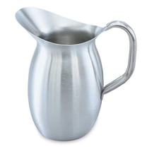 Vollrath 82030 Satin Finish S/S 3 Quart Bell-Shaped Pitcher
