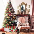 thumbnail image 4 of Cute Christmas Tree Collars, 23.62 Inches Christmas Tree Collar for Artificial Tree, Collapsible Christmas Tree Base Cover for Christmas Indoor Decorations Home Decor (B) B B B, 4 of 5