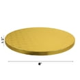 thumbnail image 3 of Cake Board O'Creme Gold Foil, círculos redondos para tartas de 8 pulgadas, paquete de 5, 3 of 6