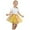 Yellow, variant on Odeerbi Kids Girls Layered Tutu Skirt Tulle Dance Skirts Toddler Baby Cute Multicolour Net Yarn Princess Skirt Multi-color Bow Skirt Hot Pink 6-8 Years