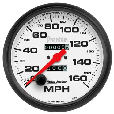 AUTO METER 5895 5IN SPEEDO, 160 MPH, IN- DASH, MECH