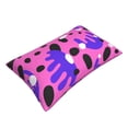 thumbnail image 3 of LNWH Rectangle Pillow Cover, Pink Funny Dot Doodle Cushion Covers Pillowcase for Couch Bedroom Sofa, 20"x30", 3 of 7