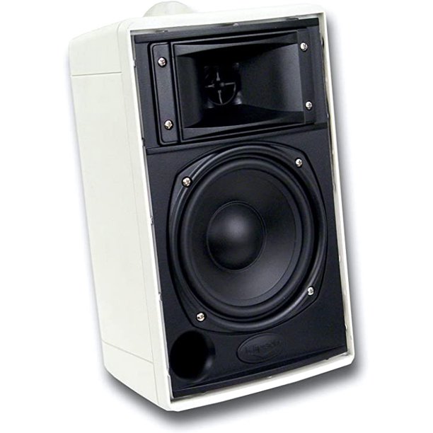 Klipsch KHO7 Outdoor Speaker, White (2 Pack)