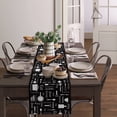 thumbnail image 3 of Kitchen Tile Pattern Table Runners Kitchen Runner Dinning Wedding Table Decoration Coffee Table Rustic Home Tablecloth, 3 of 5