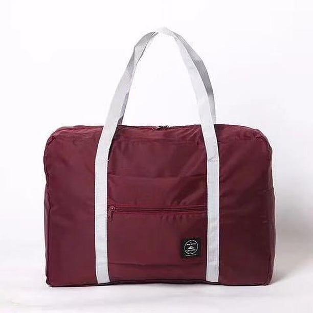 Bolsa de viaje Bolsa de almacenamiento de viaje plegable Bolsa de almacenamiento de viaje Bolsa de jacquard Bolsa de acabado de ropa de equipaje