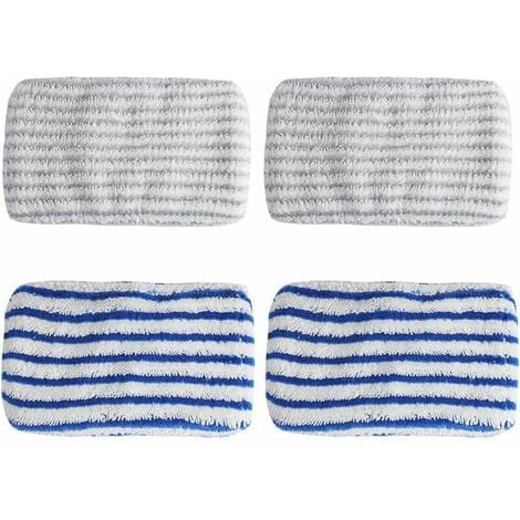 4 gasas y microfibras de repuesto Con?u para ROWENTA Clean & Steam ZR005801, ZR005804, ZR850002