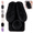 Black, variant on Compatible with iPhone,Plush Rabbit Ear Phone Case, Soft Furry Winter Protective Cover for Women