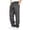 H#04-GY1, variant on Men's Cargo Pants Solid Casual Elastic Drawstring Cargo Pants Trousers with Large Flap Pockets Baggy Straight Leg Sweatpants, S-5XL