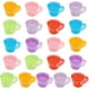 thumbnail image 1 of 21 colgantes de resina de 7 colores con forma de taza de café. Adornos colgantes para collares, pendientes y llaveros., 1 of 1