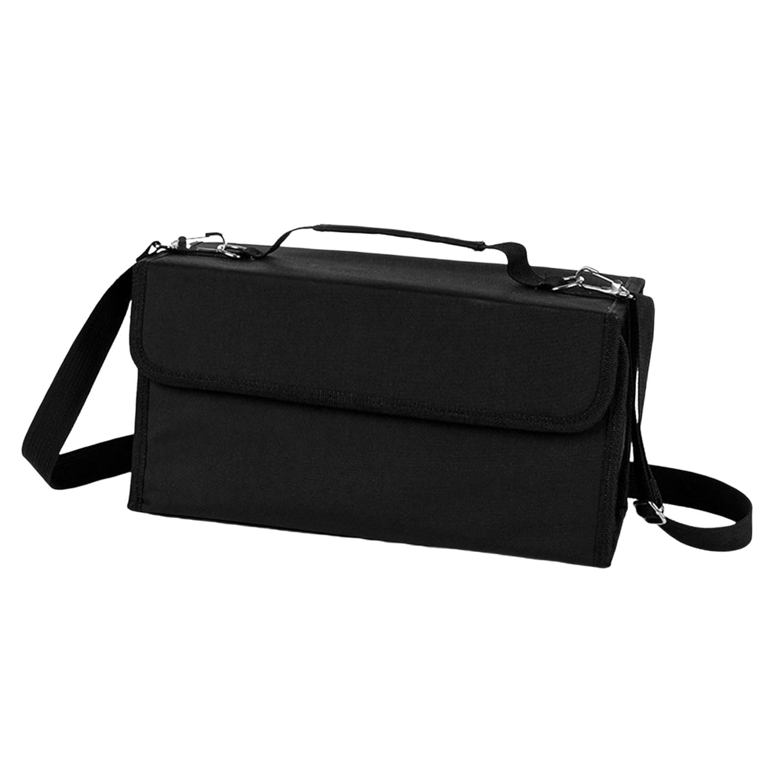FVDPWYE Marker Carrying Case 80 Slots Watercolor Pens Case Practical Big Capacity Sketch
