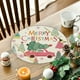 thumbnail image 5 of Decoraciones de Mesa de Navidad 35.5x35.5x0.5cm Navidad Muñeco de Nieve Alfombras Redondas Decoración de Mesa de Cocina Alfombras Aisladas Alfombras de Mantel, 5 of 6