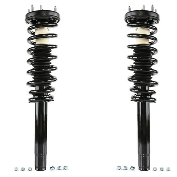 Detroit Axle - Pair Front Struts for Acura 2004-2008 TL, Complete Struts with Coil Spring Assembly 2005 2006 2007 Replacement