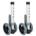 Walker Wheels Adjustable Height Replacement Walker Feet Caster with