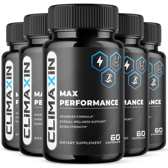 Climaxin Advanced Formula Pills All Natural Vitamin Supplement 300 Capsules