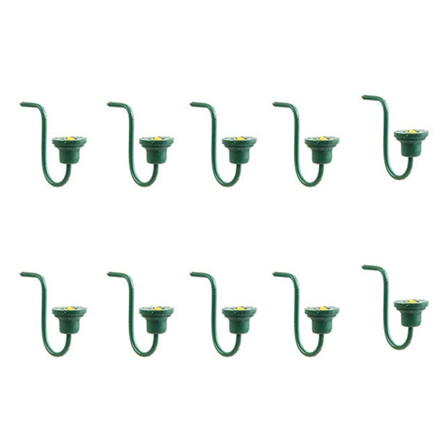 Frcolor Mini Wall Lamp Model Green Plastic DIY Compact Size 0.55"X0.39"X0.51"