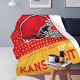 thumbnail image 3 of City Classic Football Blanket Football Decor Throw Blanket Football Fans Gifts Super Warm Soft Cozy Plush Lightweight Flannel Fleece Travel Bedding Blanket for Couch Kids Adults Women Man 60"X50", 3 of 6
