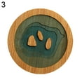 thumbnail image 3 of Tapis Isolant en Résine Époxy Bambou Transparent Paysage sous-Verre Porte-Gobelet, 3 of 6