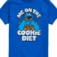 thumbnail image 3 of Sesame Street - Cookie Diet - Toddler and Youth Short Sleeve Graphic T-Shirt, 3 of 5