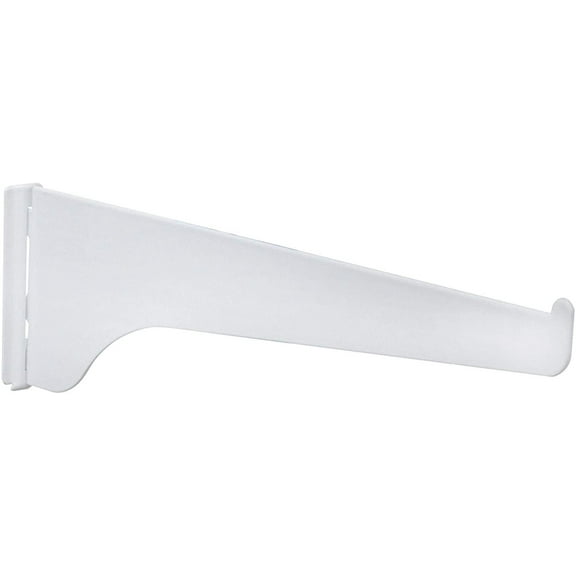 Knape & Vogt 180WH 8" 8" White Shelf Brackets