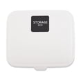 thumbnail image 1 of Unique Bargains 1 Pc Caja de Joyería Simple y Portátil Organizador de Joyería PP Blanco, 1 of 5