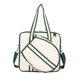 thumbnail image 3 of Bolsa de tenis, bolso deportivo, portátil, para fitness, con compartimento para zapatos, para principiantes. Beige, 3 of 9
